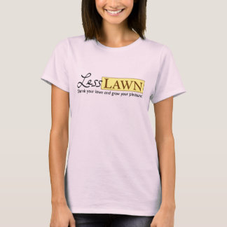 T-shirt Chemises de conception avant moins pelouse
