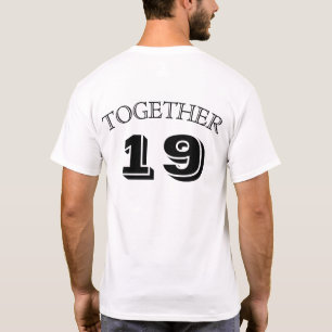 T-shirt Chemises de couple; ENSEMBLE DEPUIS... (chemise 1
