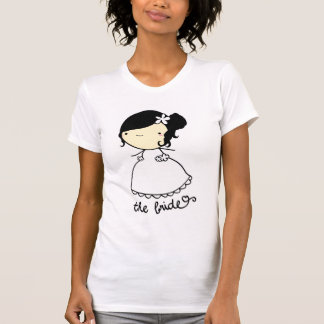 T-shirt Chemises de couples : Jeunes mariés (2 de 2)