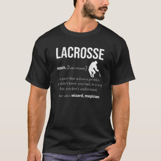 T-shirt Chemises de crosse Mens Lacrosse Joueur Lâcheuse B