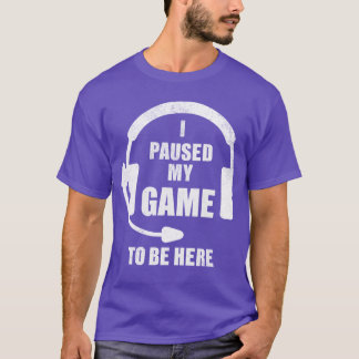 T-shirt Chemises de jeu Foreen Boys ont mis mon jeu en pau