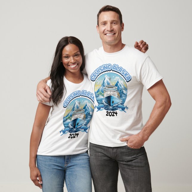 T-shirt Chemises de l'Alaska personnalisées avec l'année (Unisexe)