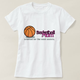 T-shirt Chemises de maman de basket-ball