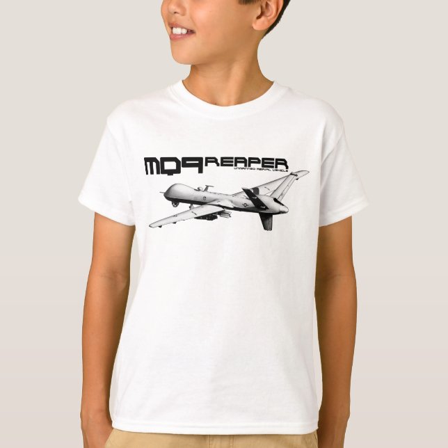 T-shirt Chemises de MQ-9 Reaper (Devant)