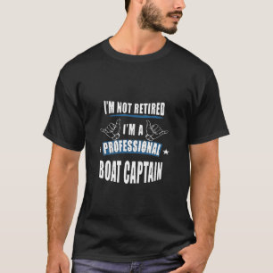 T-shirt Chemises de navigation Bateau Capitaine de bateau