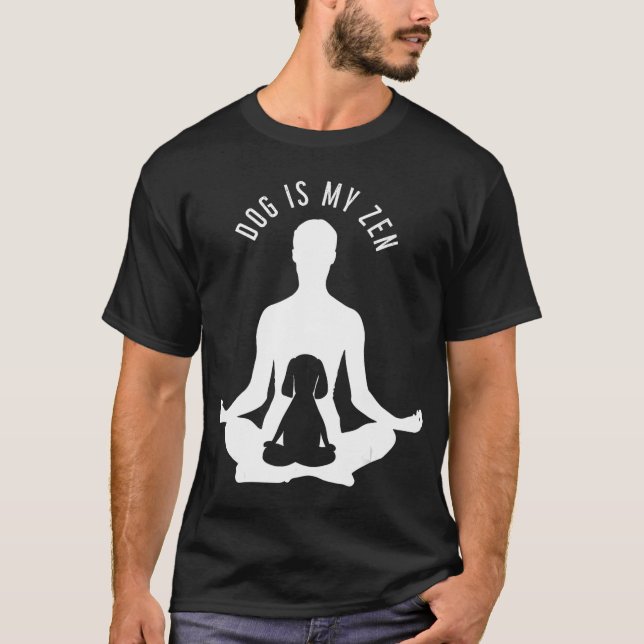 T-shirt Chemises de Noël pour garçons Enfants Chien est ma (Devant)