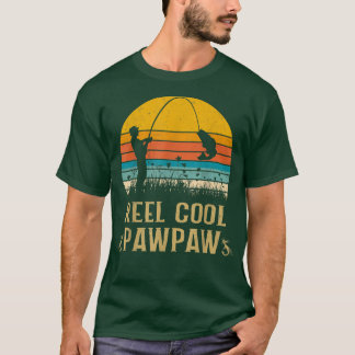 T-shirt Chemises de Pêche Cool Pawpaw, Pères Amusants 