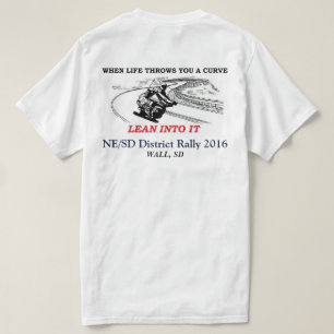 T-shirt Chemises de rassemblement de secteur de NE/SD