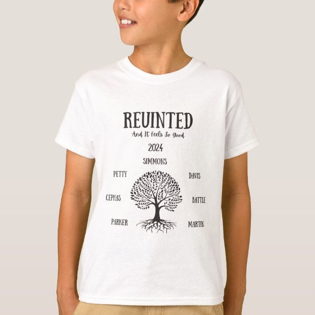 T-shirt Chemises de réunion pour enfants (Devant)