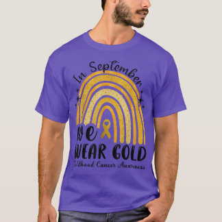 T-shirt Chemises de sensibilisation au cancer chez les enf