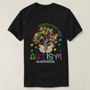 T-shirt Chemises de Sensibilisation sur l'autisme RD Accep