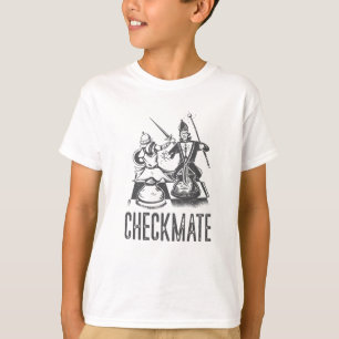 T-shirt Chemises d'échecs cochonnes pour hommes