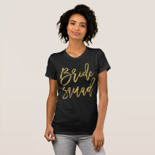 T-shirt Chemises d'équipe de l'effet d'huile d'or