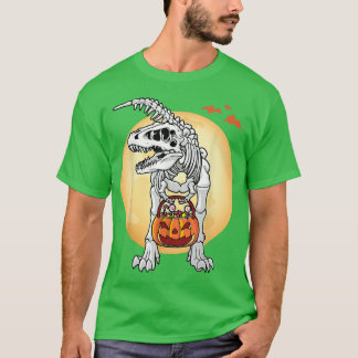 T-shirt Chemises d'Halloween Garçons Toddler Dinosaure Ske