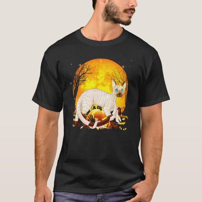 T-shirt Chemises d'Halloween Pour Garçons Enfants Brow Cha (Devant)