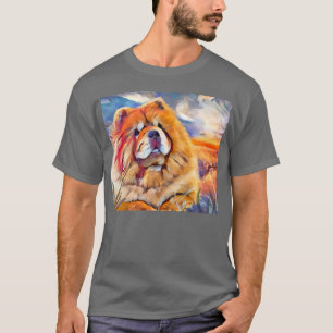 T-SHIRT CHEMISES D'IMPRESSION VIVIDES DE LA FILLE D'OR