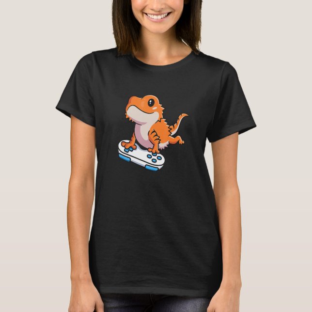 T-shirt Chemises Dragons Portées Pour Enfants Garçons Jeux (Devant)