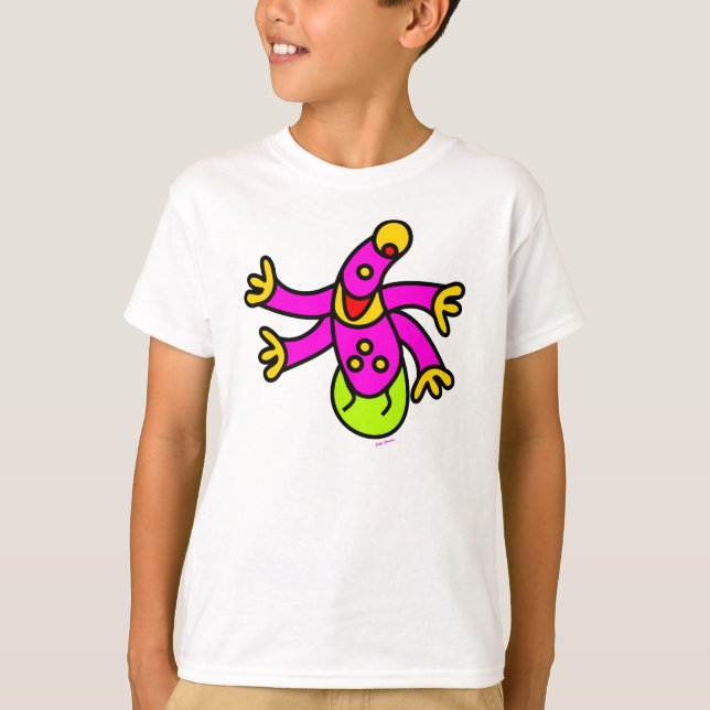 T-shirt chemises drôles d'enfants par jangocreation (Devant)