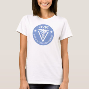 T-shirt Chemises DVM Caduceus"
