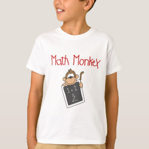 T-shirt Chemises et cadeaux Math Monkey