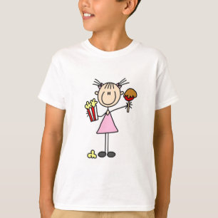 T-shirt Chemises et cadeaux Popcorn et Cotton Candy