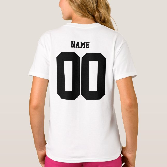 T-shirt Chemises familiales personnalisées, Chemises de no (Dos)