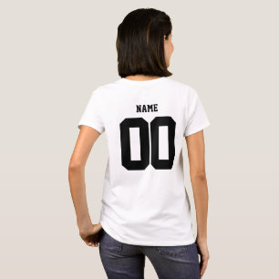 T-shirt Chemises familiales personnalisées, chemises Num