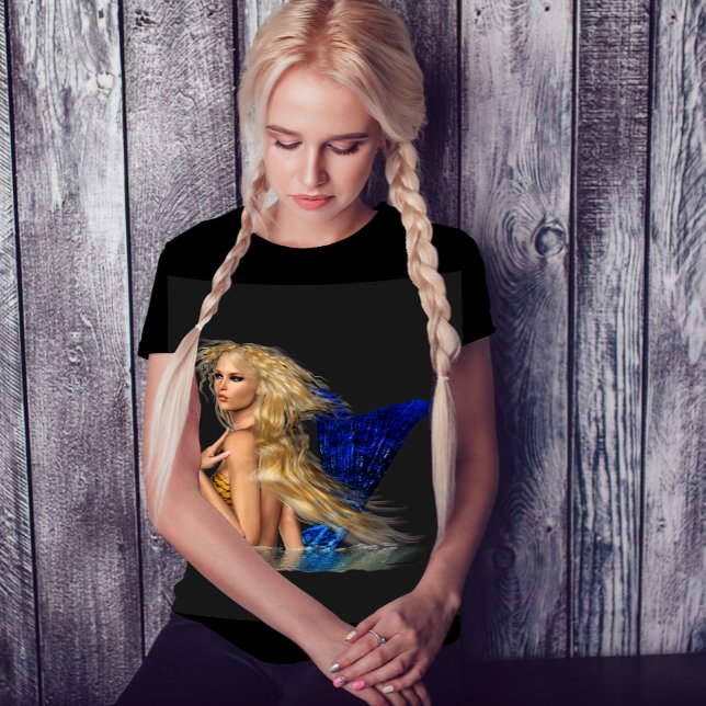 T-shirt Chemises femmes de Sirène (Créateur téléchargé)