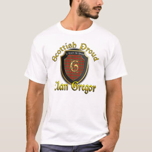 T-shirt Chemises fières du Clan Gregor écossais