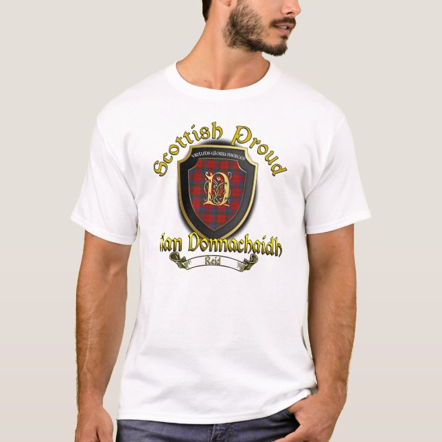 T-shirt Chemises fières écossaises de Donnachaidh Reid de (Devant)