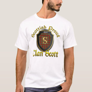 T-shirt Chemises fières écossaises de Scott de clan