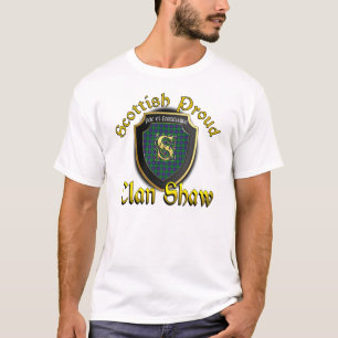 T-shirt Chemises fières écossaises du Clan Shaw