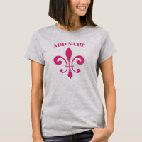 Chemises Fleur De Lis Rouge