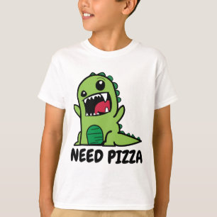 T-shirt Chemises Funny Pizza pour KIds