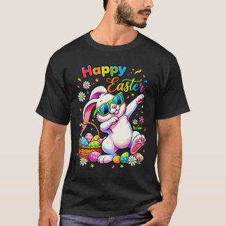 T-shirt Chemises Joyeuses de Pâques pour hommes femmes enf