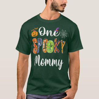 T-shirt Chemises jumelées Halloween Familiale Drôle, Une É