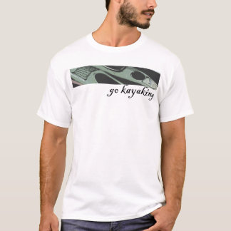 T-shirt Chemises Kayaking de kayak de chemise barbotant