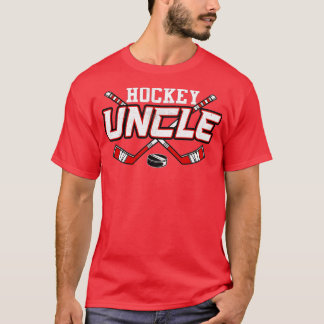 T-shirt Chemises Oncle De Hockey Pour Hommes Papa Fête des