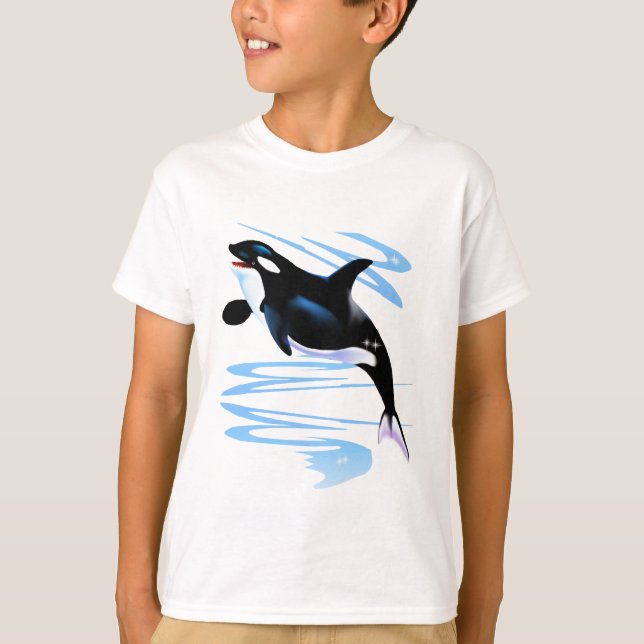 T-shirt Chemises Orca Splash (Devant)
