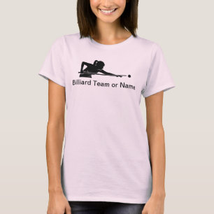 T-shirt Chemises personnalisées pour l'équipe de billard d