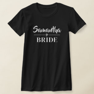 T-shirt Chemises personnalisées Team Bride, Enterrement de