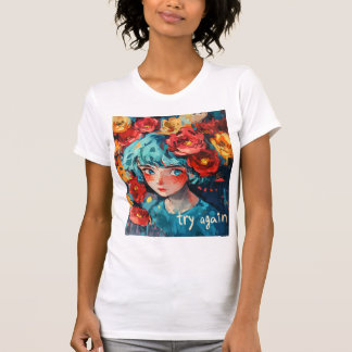 T-shirt Chemises pour le désespoir avec la vie