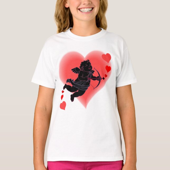 T-shirt Chemises Saint-Valentin Sweatshirt rose (Devant)