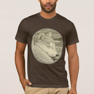 T-shirt Chemises Shiba Inu Art Unisex Chemise Chien Chemis