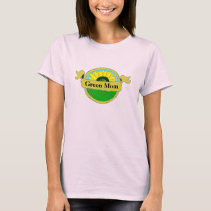 T-shirt Chemises vertes de maman