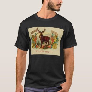 T-shirt Chemises vintages d'étiquette de cigare