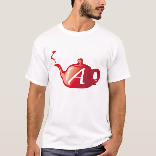 T-shirt Chemisette Bouilloire de Russell (Devant)
