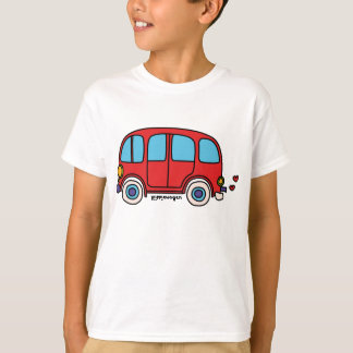 T-shirt Chemisette enfant camion hippie vont