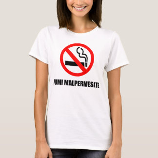 T-shirt Chemisette non smoking