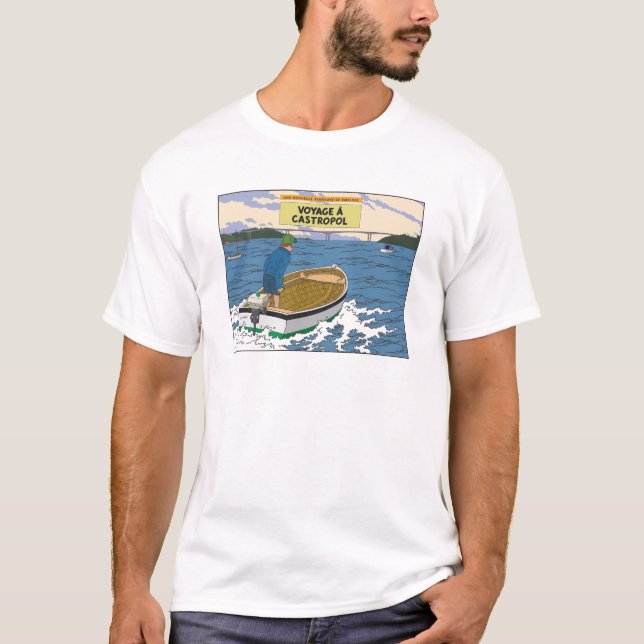 T-shirt Chemisette série Castropol (Devant)